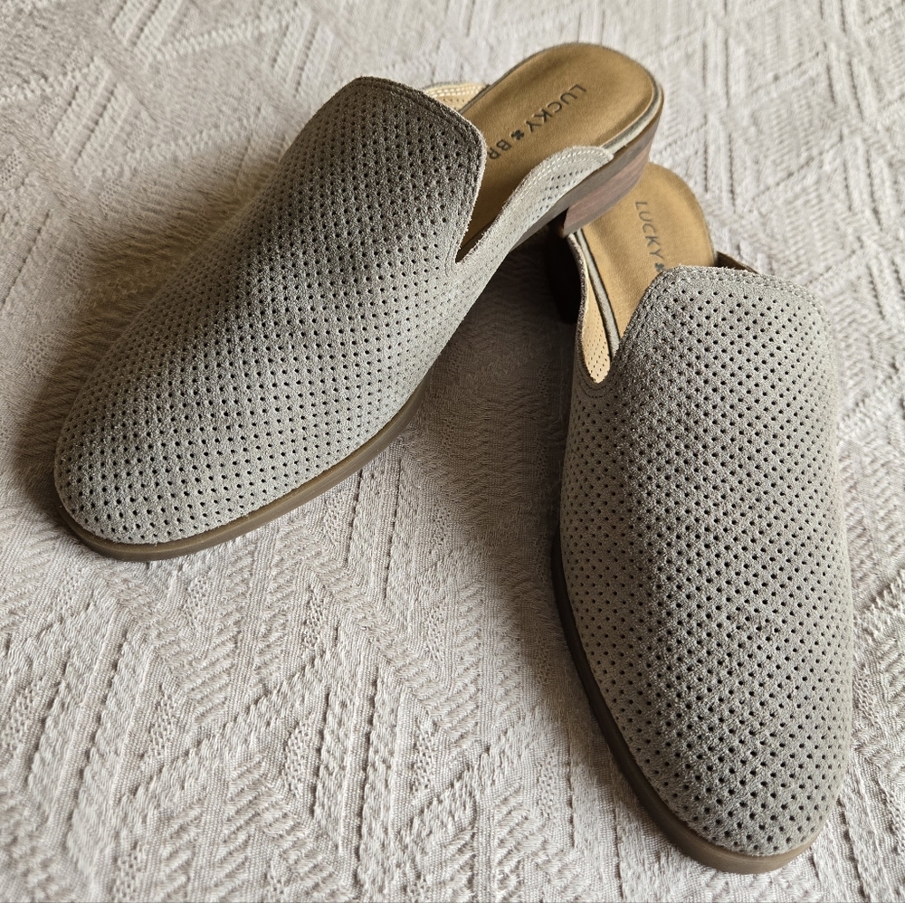 Lucky Brand Coryna Mules Womens Slip-On Shoes Size 8